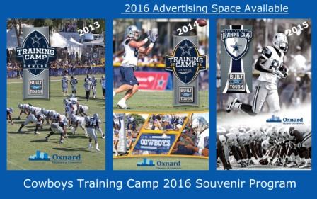 2016 Cowboys Souvenir Program - Ad Sales Open!